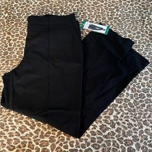 Black Work Career School Dress Tummy Control Pants XL